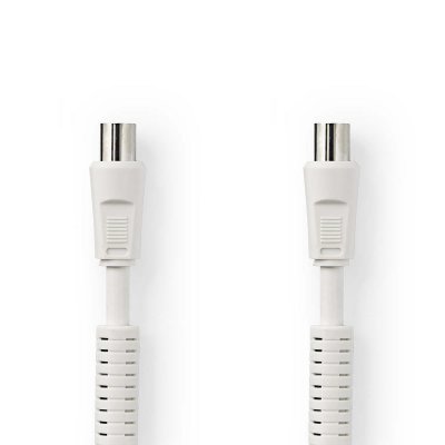 NEDIS  C&acirc;ble coaxial 120 dB m&acirc;le/femelle pour antenne TV (3 m&egrave;tres)