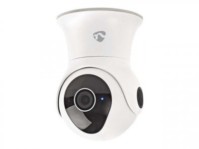 NEDIS  Cam&eacute;ra IP Intelligente avec WiFi Panoramique et Inclinaison