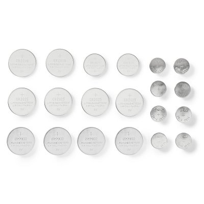 NEDIS  CR2025/CR 2016/CR Lot de Piles Bouton au Lithium