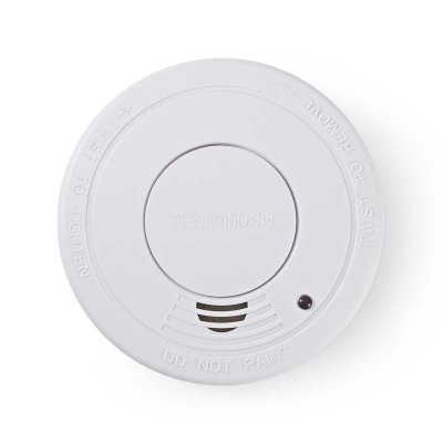  Nedis D&eacute;tecteur de fum&eacute;e - Autonomie 1 an - N&eacute;dis Anthracite
