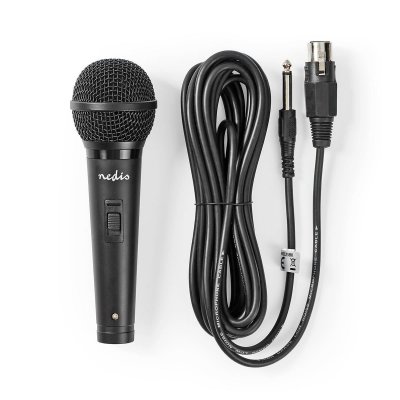 NEDIS  MPWD25BK - Microphone - noir 