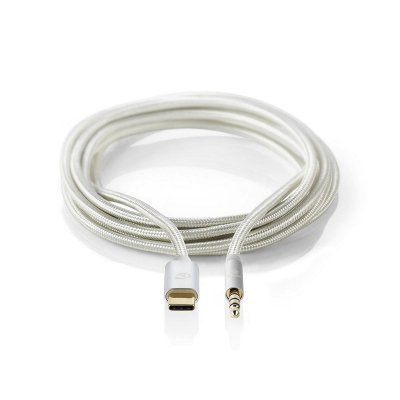 NEDIS   c&acirc;ble usb-c vers mini-jack 3,5 mm (1 m) CCTB65940AL10