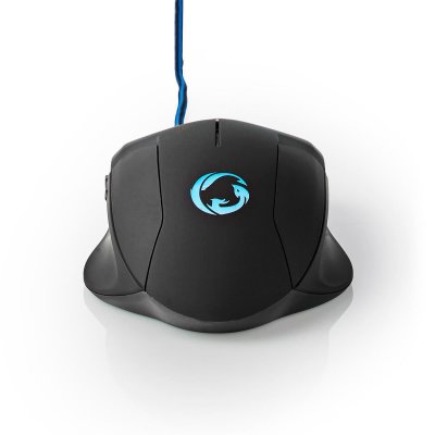 NEDIS  Souris pour Jeux c&acirc;bl&eacute;e &eacute;clair&eacute;e 1600 PPP