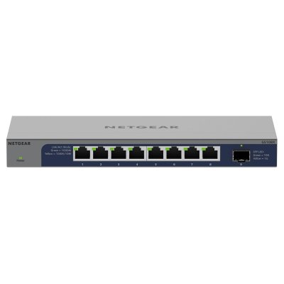 NETGEAR  GS108X Non-g&eacute;r&eacute; L2 Gigabit Ethernet (10/100/1000) Gris - Neuf