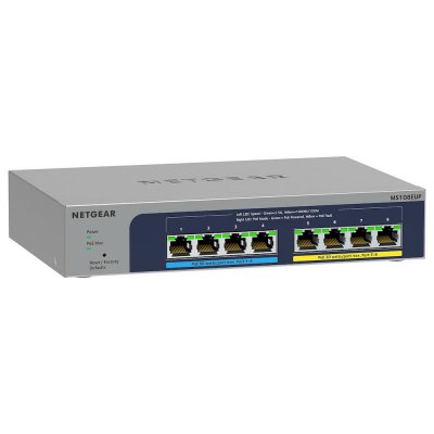 NETGEAR  MS108TUP Non-g&eacute;r&eacute; L2 2.5G Ethernet MS108TUP-100EUS