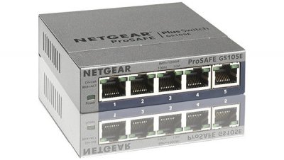 NETGEAR  - Switch r&eacute;seau GS105E 5 ports 1 GBit/s R42618