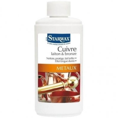 STARWAX Nettoyant  CUIVRE-LAITON-BRONZE 250ML