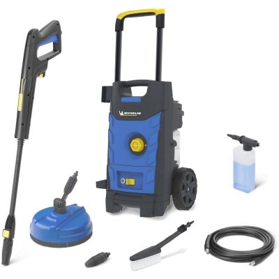 MICHELIN Nettoyeur Haute Pression 140 Bar 1900W Nettoyeur de sols et brosse fixe