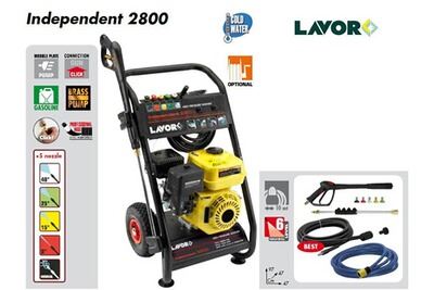 LAVOR Nettoyeur haute pression thermique 6,5V "INDEPENDENT 2800" - 