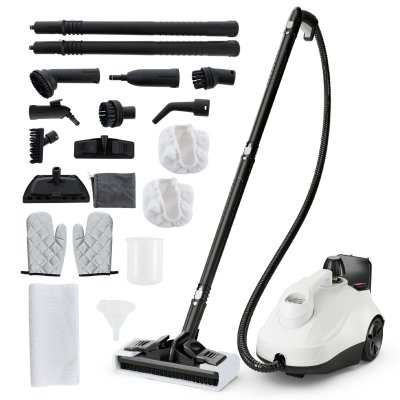  Nettoyeur Vapeur Portable de 1800W pour Maison, Blanc
