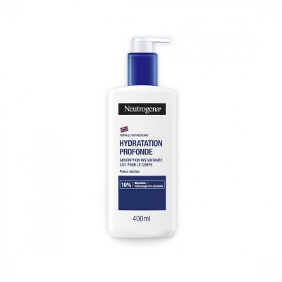 Neutrogena Hydratation Profonde Lait Corps Peaux S&egrave;ches 400 Ml
