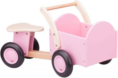 NEW CLASSIC TOYS  - 11404 - V&eacute;lo et V&eacute;hicule pour Enfant - Triporteur - Mont&eacute; - Rose