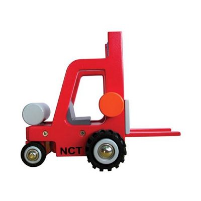 NEW CLASSIC TOYS  Chariot &Eacute;l&eacute;vateur Jouet en Bois pour Enfant, 920, Red