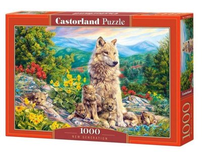 CASTORLAND New Generation, Puzzle 1000 Teile -  