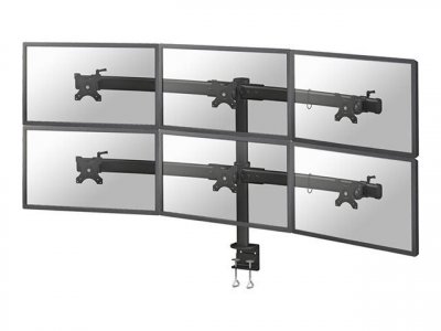 NEOMOUNTS Newstar Fpma-d700d6 19-27&acute;&acute; Max 48kg Stand For 6 Monitors Noir