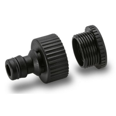 KARCHER Nez de robinet en plastique 3/4 + 1/2 -  - 26450060
