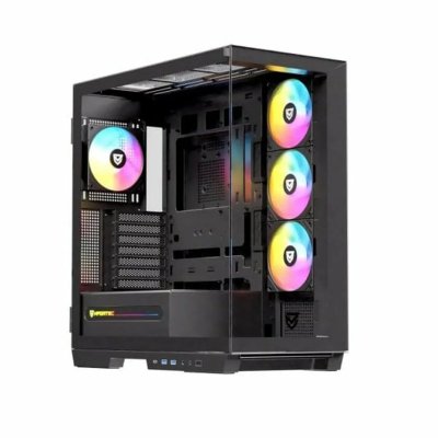 NFORTEC  Bo&icirc;tier ATX semi-tour Blanc