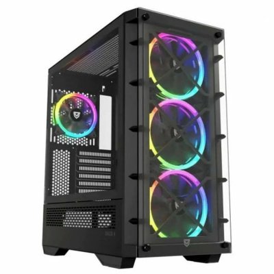 NFORTEC  DRACO X Noir Verre Tremp&eacute; USB 3.2 Noir