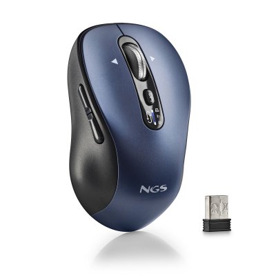 NGS  INFINITY RB souris Bureau Ambidextre RF sans fil + Bluetooth Optique 3200 DPI - Neuf