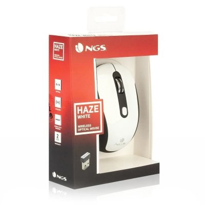 NGS  mini souris - haze sans fil optique blanc 6943