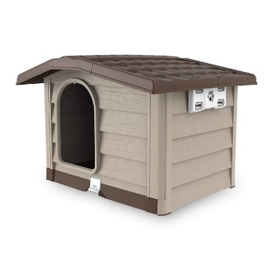 BAMA Niche Chien plastique base amovible - beige NC Beige