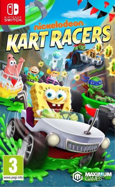 JUST FOR GAMES Nickelodeon Kart Racers Nintendo Switch