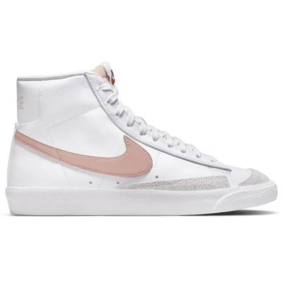 NIKE  Chaussures Blazer Mid '77 - Blanc/Rose Femme, pointure 38