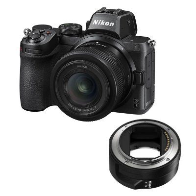 NIKON  appareil photo hybride z5 + z 24-50mm f/4-6.3 + adaptateur ftz II 
