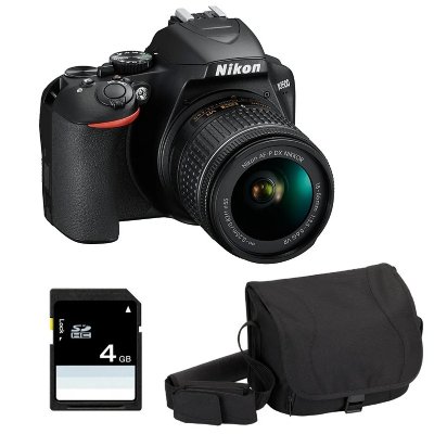 NIKON  appareil photo reflex d3500 + 18-55 vr + sac + sd 4go 