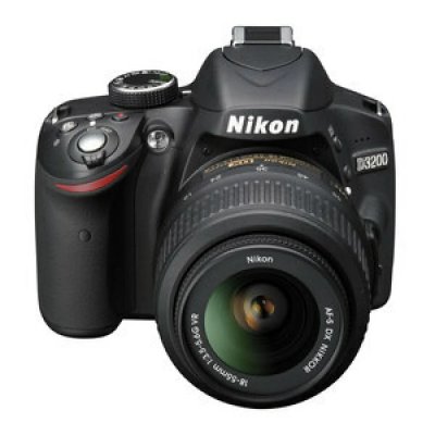 NIKON  D3200 KIT + AF-S DX 18-55 VR II noir