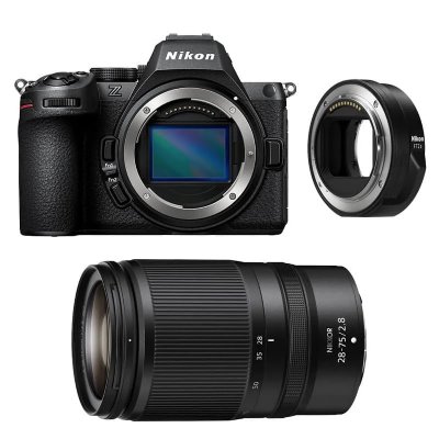 NIKON  Z5 II + Z 28-75mm f/2.8 + FTZ II Adaptateur - Neuf