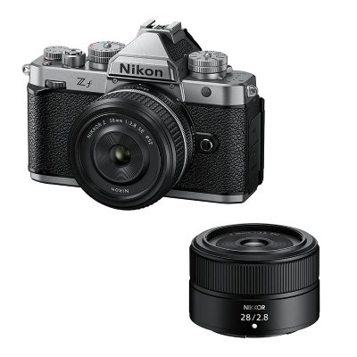 NIKON  Zf Silver + Objectif NIKKOR Z 40mm f/2 SE + Z 28mm f/2.8 - Neuf