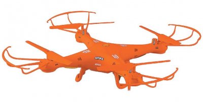 NINCO  drone RC Spike junior 32 x 32 cm orange 2-pi&egrave;ces 