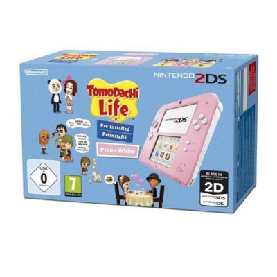 NINTENDO CSL 2DS ROSE BLANC TOMADACHI