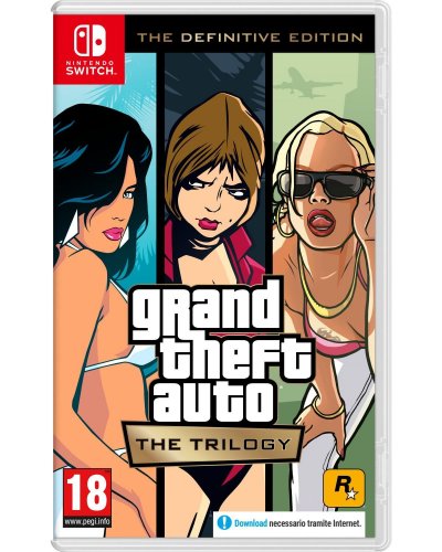  Nintendo Grand Theft Auto: The Trilogy - Definitive Edition D&eacute;finitif Multilingue Switch
