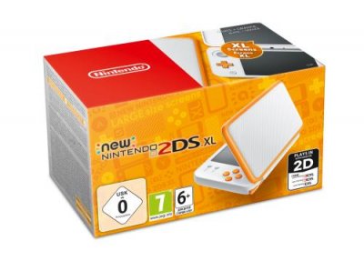 NINTENDO New 2DS XL Blanc et Orange
