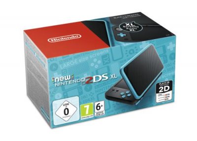 NINTENDO New 2DS XL Noire et Turquoise