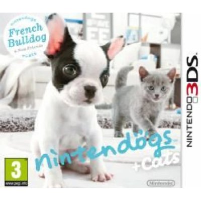 Nintendo Nintendogs + Cats: French Bulldog & New Friends(Selects), 3ds
