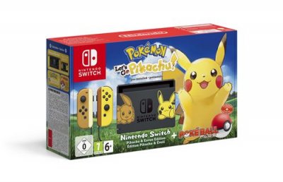 Nintendo Switch Pok&eacute;mon Let's Go Pikachu! + Poke Ball