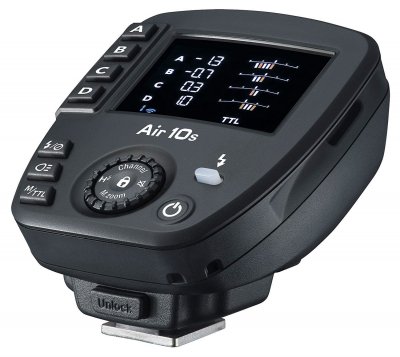 NISSIN  Commander Air 10s T&eacute;l&eacute;commande Pour Appareil Photo Canon Noir