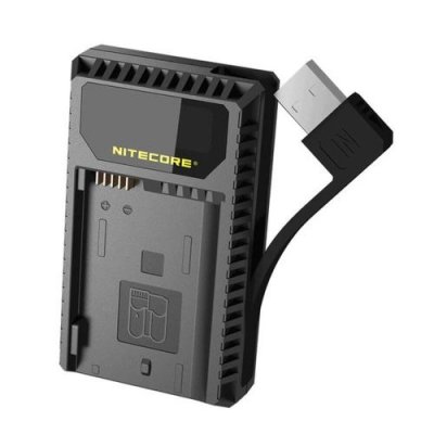 NITECORE  Chargeur Double + Ecran LCD pour Nikon EN-EL14/15