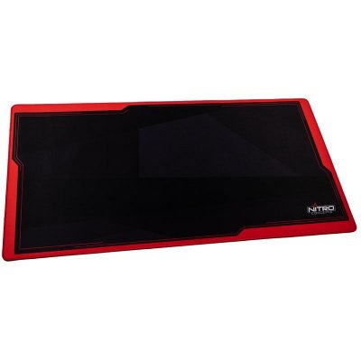 NITRO CONCEPTS  Deskmat DM12 - Noir/Rouge