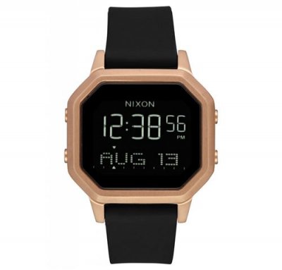 NIXON  Femmes Digital Montre avec Bracelet en Silicone A1211-1098-00