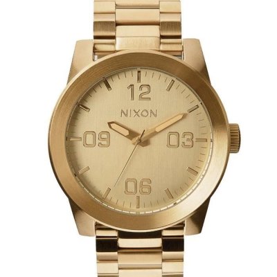 NIXON  Homme Analogique Quartz Montre avec Bracelet en Acier Inoxydable A346-502-00