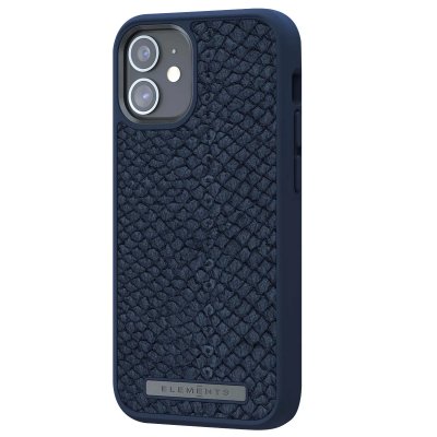 NJORD BYELEMENTS NJORD Coque pour iPhone 12 Mini &Eacute;l&eacute;gante VATN Bleu