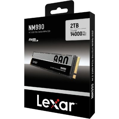 LEXAR NM990 - SSD - 2 To - interne - M.2 2280 - PCI Express 5.0 x4 (NVMe)