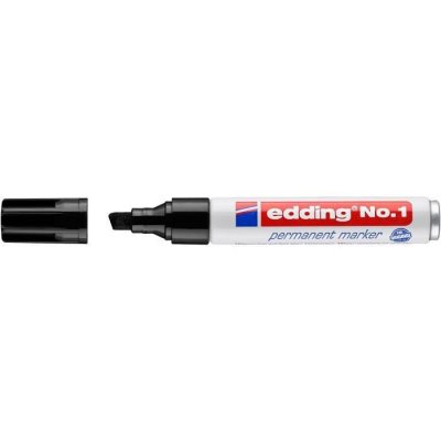 EDDING No.1 4-1001 Marqueur permanent noir r&eacute;siste &agrave; l'eau: oui Y28855 - 