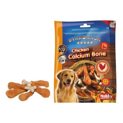 NOBBY  Friandise pour Chien Poulet Os Calcium 375 g 