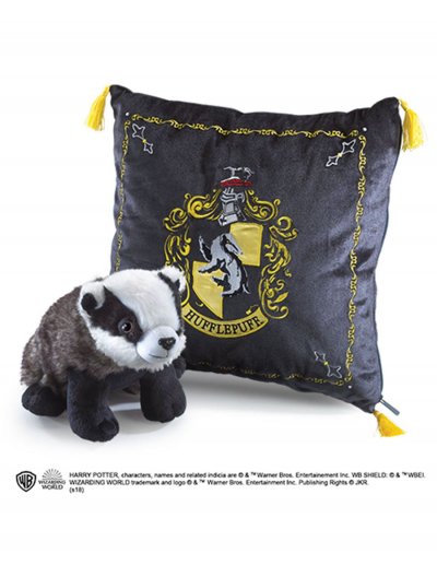 NOBLE COLLECTION  Harry Potter oreiller avec peluche House Mascot Pouf