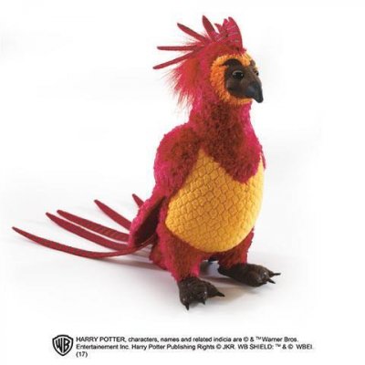 NOBLE COLLECTION  Harry Potter peluche Fawkes 23 x 30 cm- - Peluche